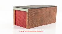 44-084 Bachmann Scenecraft Flat Roof Garage 80mm x 37mm x 35mm